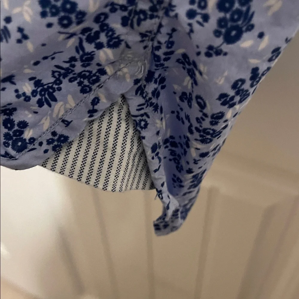 Tommy Hilfiger Men's Blue Patterned Shirt size XL